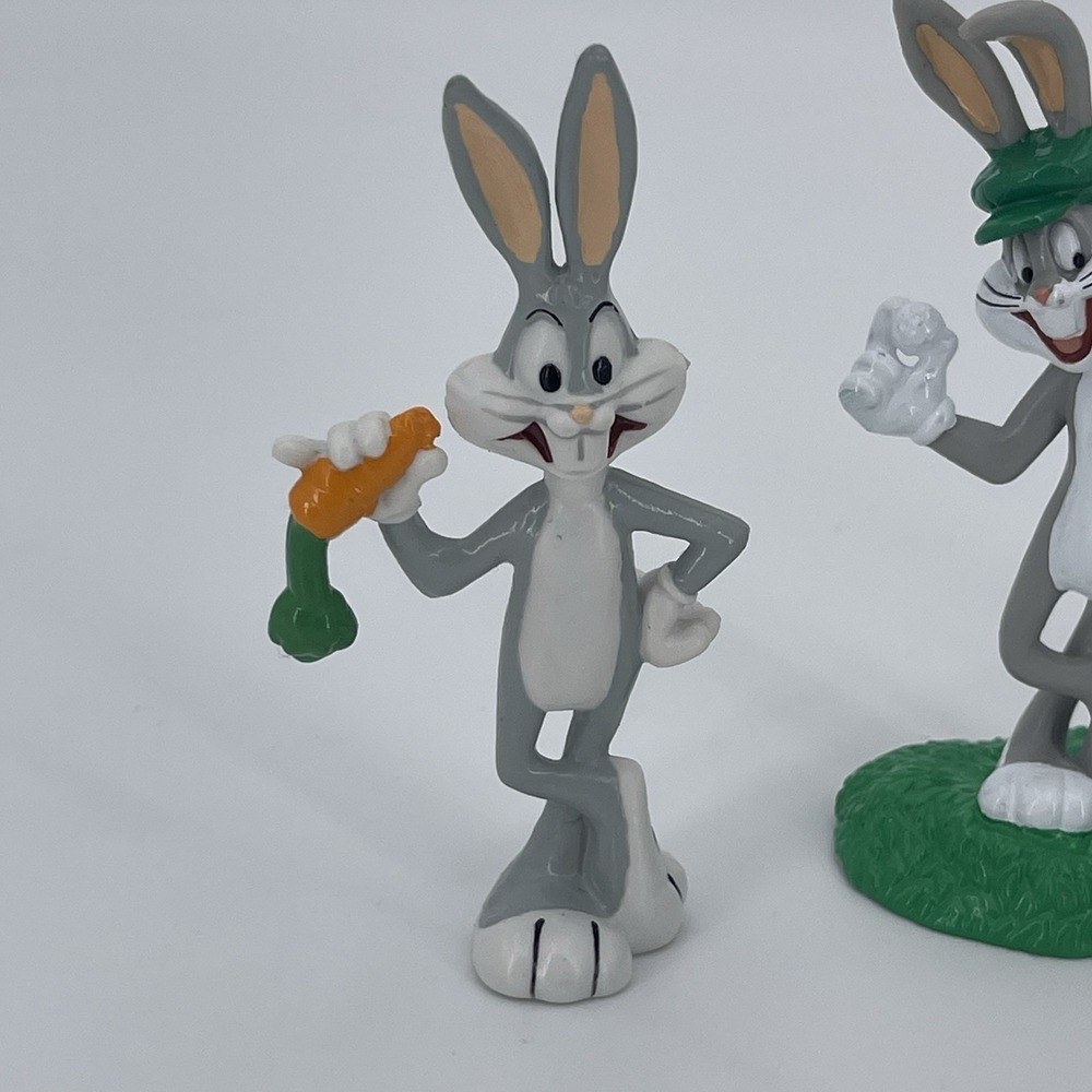 Vintage Looney Tunes Bugs Bunny Golfer PVC Wile E. Coyote Golfer 1994 Applause - Picture 2 of 8